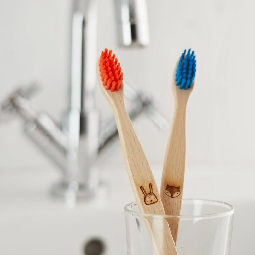 Kids Wooden Toothbrush - EcoLiving